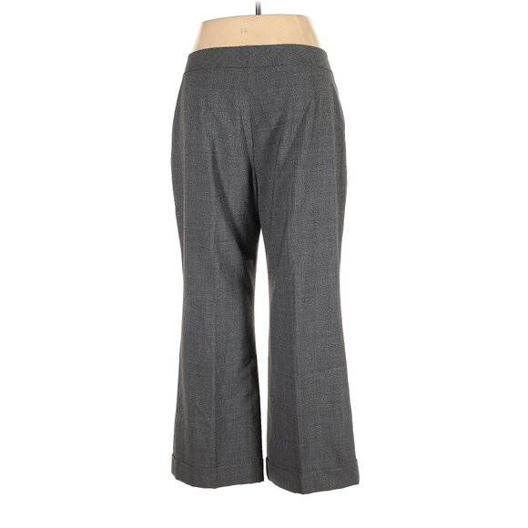 Classic Gray Trousers - size 16p Petite - Picture 2 of 4